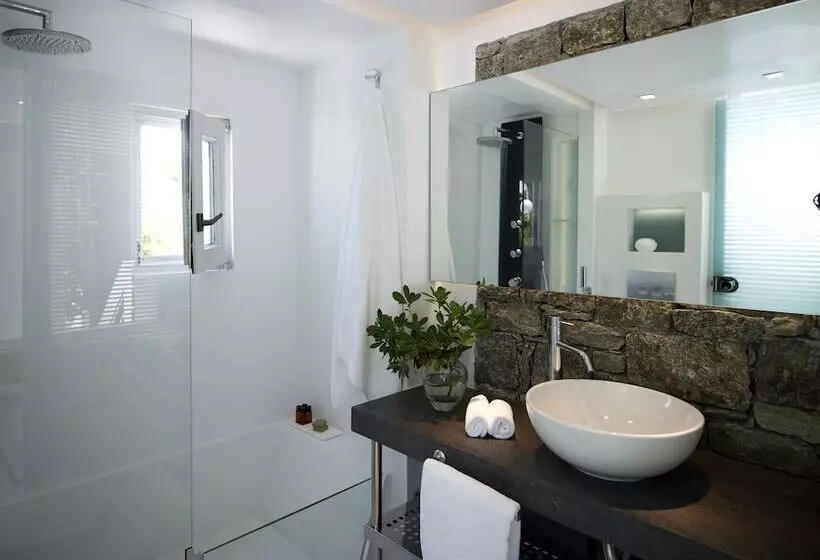 اتاق سوپریور با چشم‌انداز دریا, Semeli Hotel Mykonos