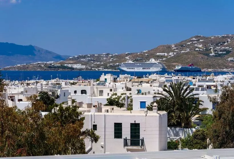 اتاق سوپریور با چشم‌انداز دریا, Semeli Hotel Mykonos