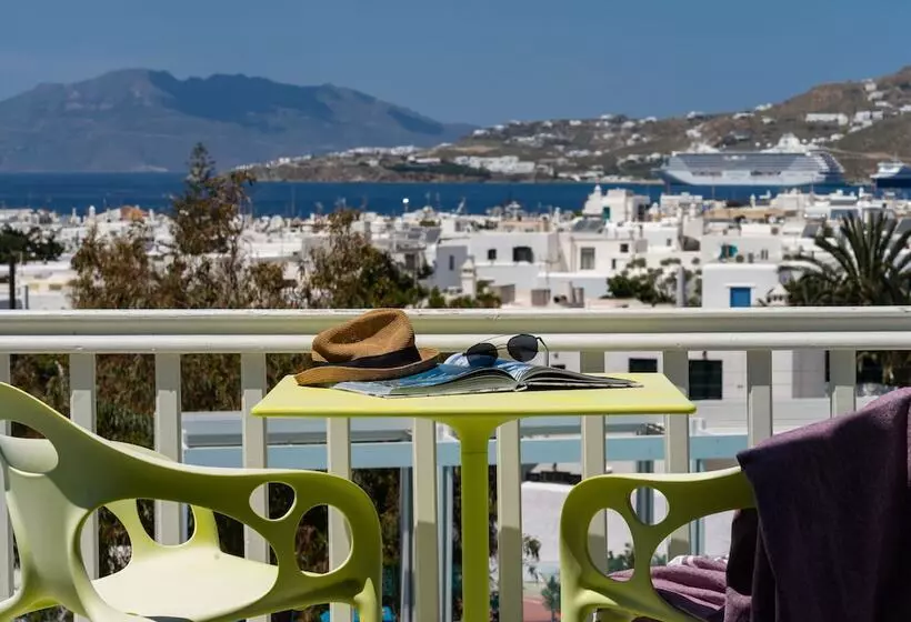اتاق سوپریور با چشم‌انداز دریا, Semeli Hotel Mykonos
