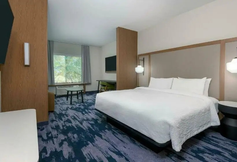 Sviitti King-vuode, Fairfield Inn & Suites Charlotte Monroe