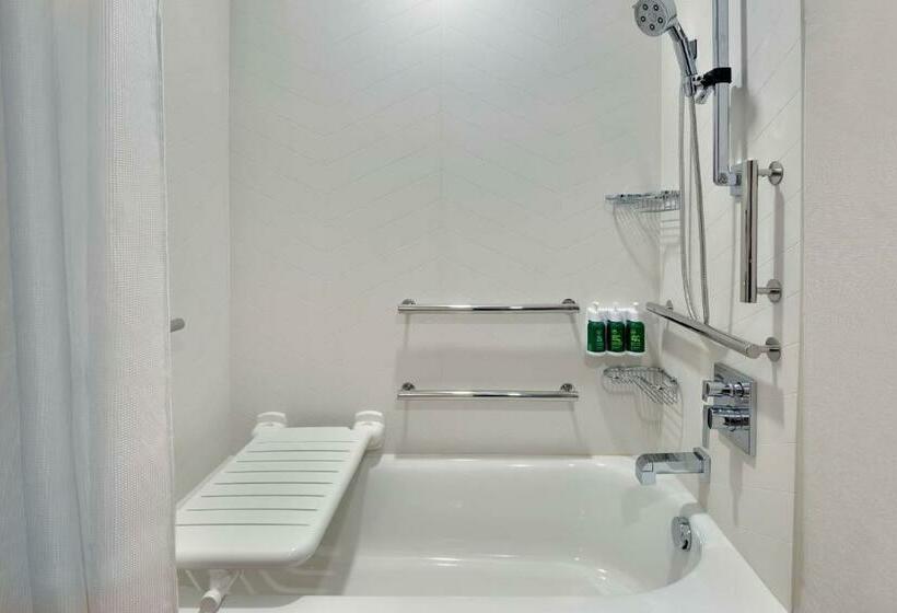 带大床的套房, Fairfield Inn & Suites Charlotte Monroe