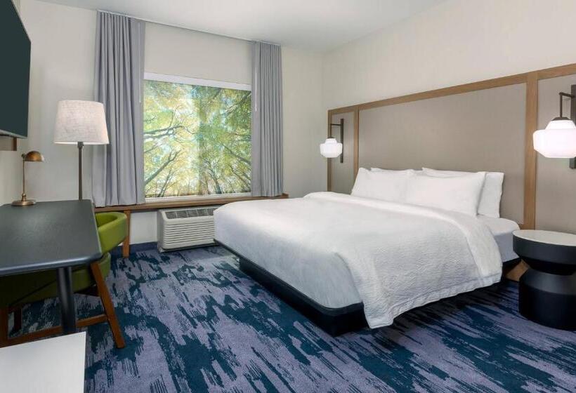 스탠다드 룸 킹사이즈 침대, Fairfield Inn & Suites Charlotte Monroe