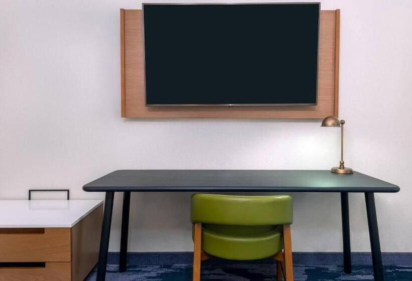 标准间, Fairfield Inn & Suites Charlotte Monroe