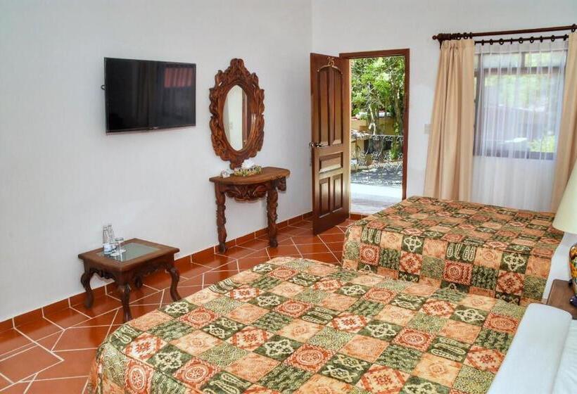 Номер Стандарт 2 Двуспальные Кровати, Spa Posada Tlaltenango