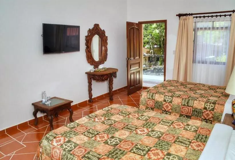 2ダブルベッドのスタンダードルーム, Spa Posada Tlaltenango