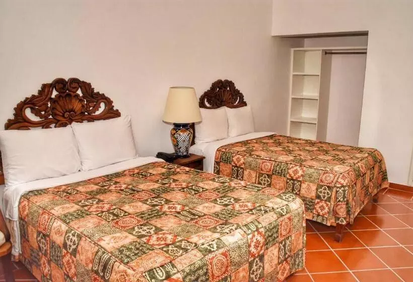 2ダブルベッドのスタンダードルーム, Spa Posada Tlaltenango