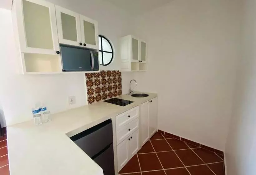 キングサイズベッドのデラックスルーム, Spa Posada Tlaltenango