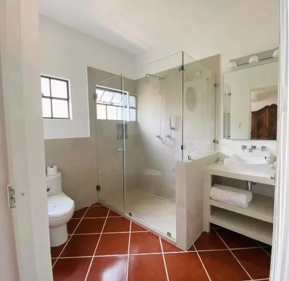 キングサイズベッドのデラックスルーム, Spa Posada Tlaltenango