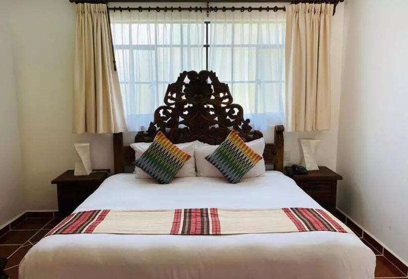 キングサイズベッドのデラックスルーム, Spa Posada Tlaltenango