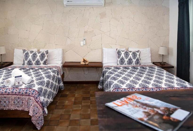 חדר סטנדרט צדדי נוף לים, Amar Inn