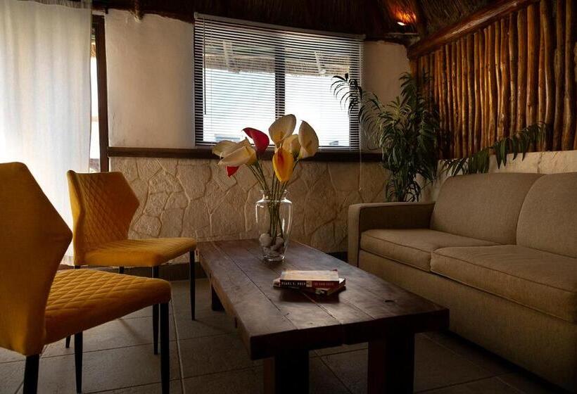 בקתה סטנדרטית עם נוף לים, Amar Inn