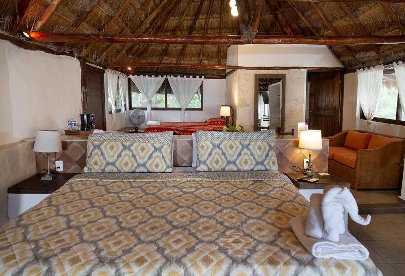 בקתה סטנדרטית עם נוף לים, Amar Inn