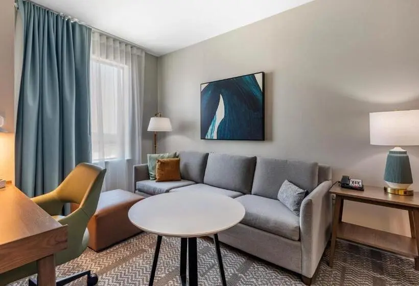 身障者適用キングサイズベッドルーム, Staybridge Suites Grand Prairie Near Epic Central, An Ihg