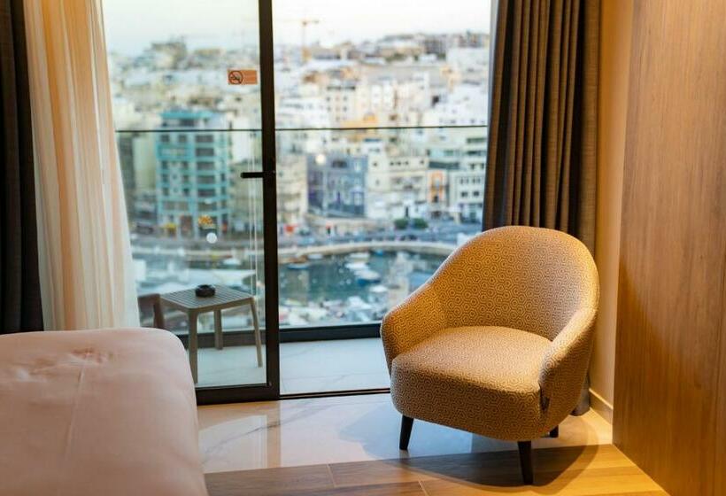 اتاق سوپریور با چشم‌انداز دریا و بالکن, Mercure St. Julian S Malta