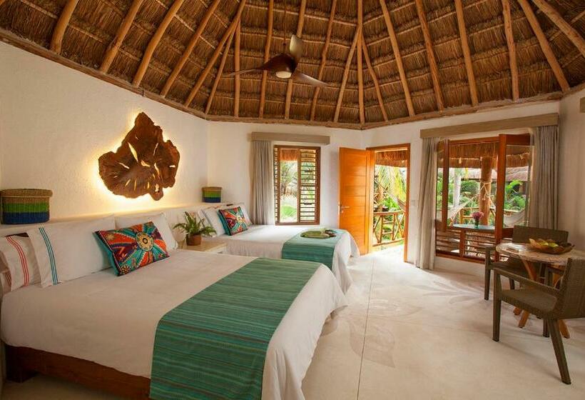 스탠다드 룸 가든 전망, Mahekal Beach Front Resort & Spa