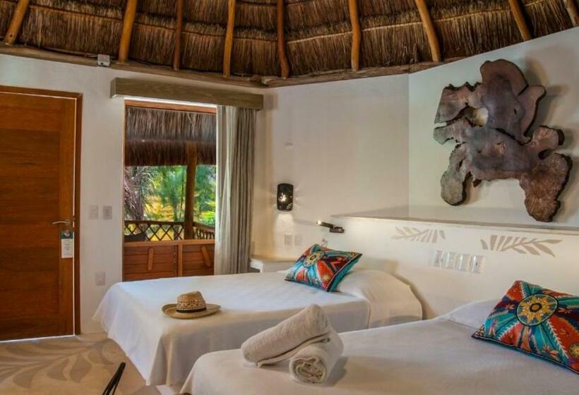 스탠다드 룸 가든 전망, Mahekal Beach Front Resort & Spa