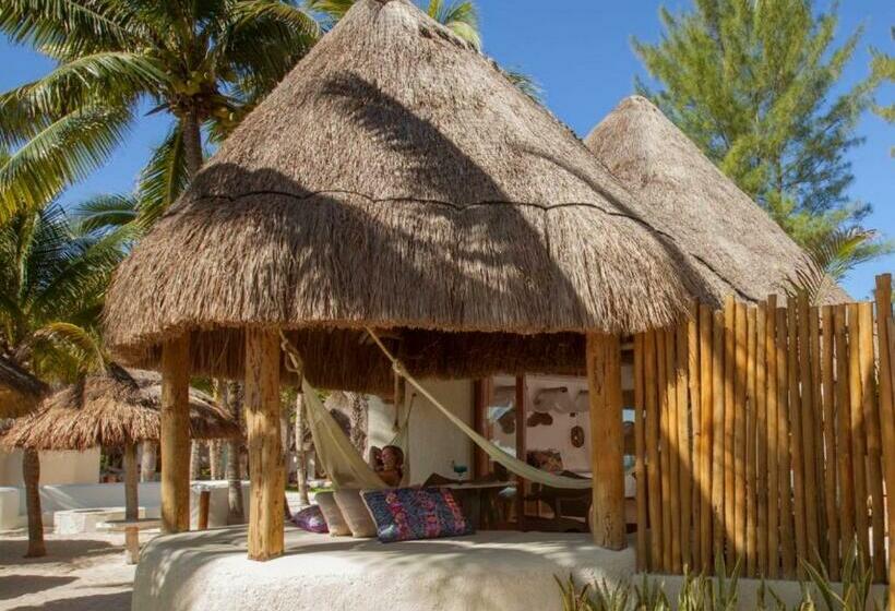 디럭스 룸 바다 전망, Mahekal Beach Front Resort & Spa