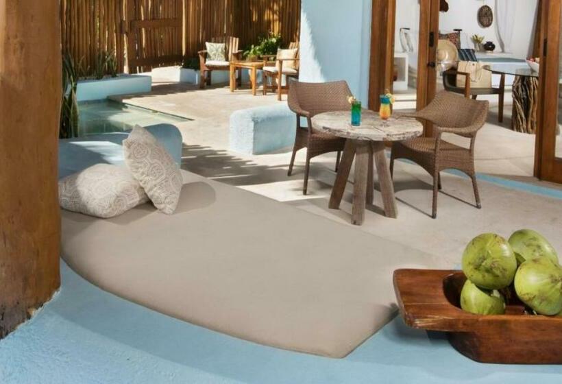 디럭스 룸 바다 전망, Mahekal Beach Front Resort & Spa