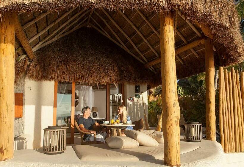 디럭스 룸 바다 전망, Mahekal Beach Front Resort & Spa