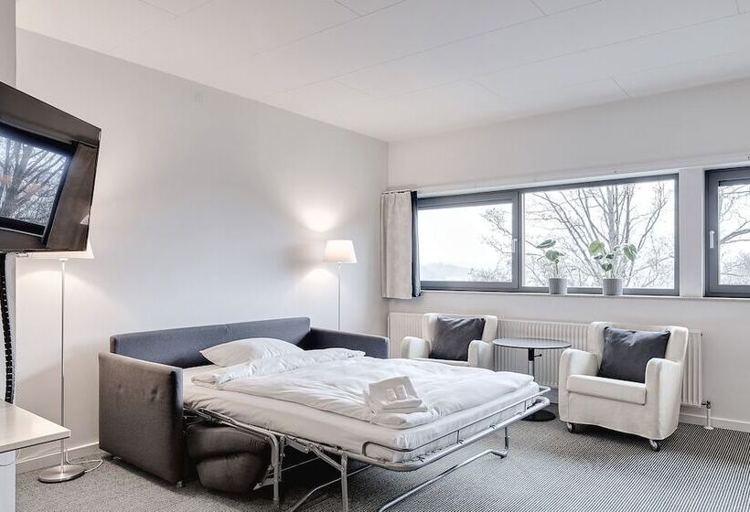 패밀리 룸, Radisson Blu Hotel I Papirfabrikken, Silkeborg