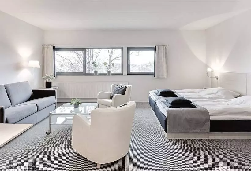 ファミリールーム, Radisson Blu Hotel I Papirfabrikken, Silkeborg