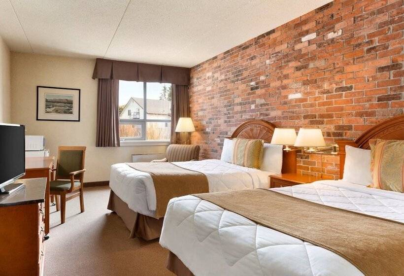스탠다드 룸 더블 침대 2개, Travelodge By Wyndham North Bay Lakeshore