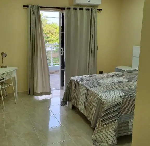اتاق استاندارد با چشم‌انداز دریا, Apartahotel Macadana