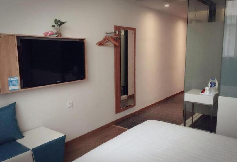 Номер Стандарт, 7days Inn Yancheng Shanggang Transport Station Jinse Jiayuan Branch