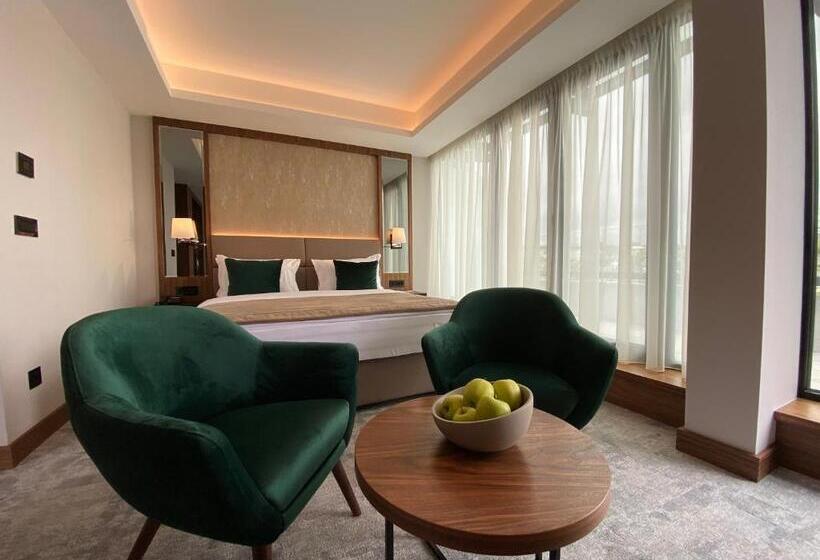 آپارتمان 1 خوابه با بالکن, Central Point Hotel Beograd