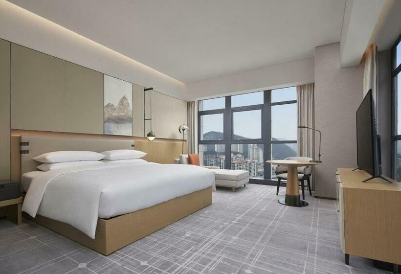 Quarto Deluxe Cama King, Four Points By Sheraton Guiyang, Huaxi