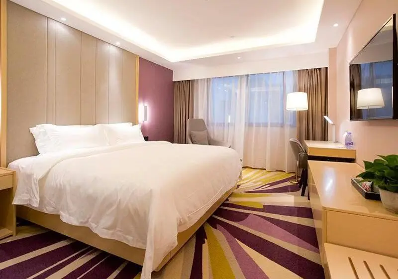 キングサイズベッドのデラックスルーム, Lavande Hotel Zhengzhou Longhai West Road Subway Station