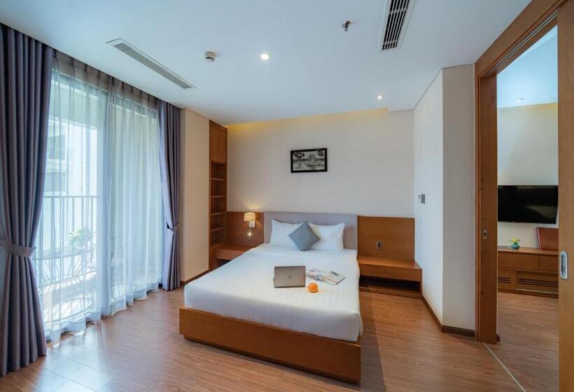 غرفة قياسية مزوَّدة بشُرفة, Dhts Business Hotel & Apartment