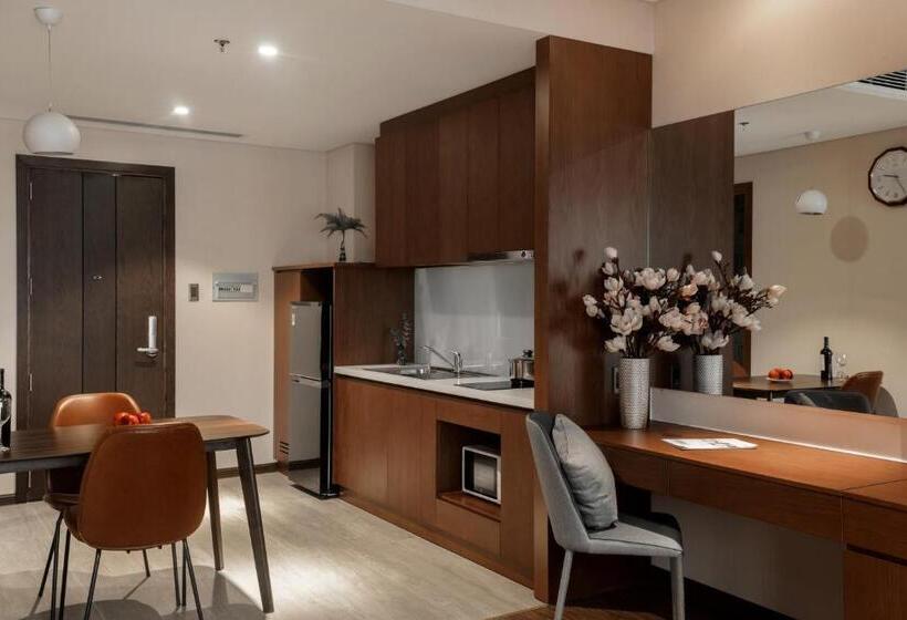 إستوديو ديلوكس, Dhts Business Hotel & Apartment