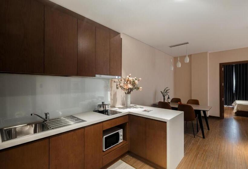 غرفة قياسية سرير كينج, Dhts Business Hotel & Apartment