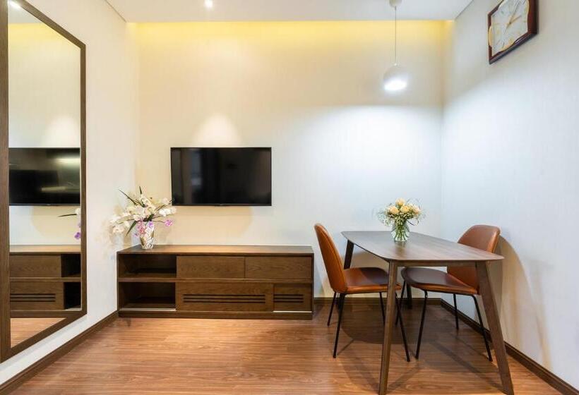 غرفة قياسية مزوَّدة بشُرفة, Dhts Business Hotel & Apartment