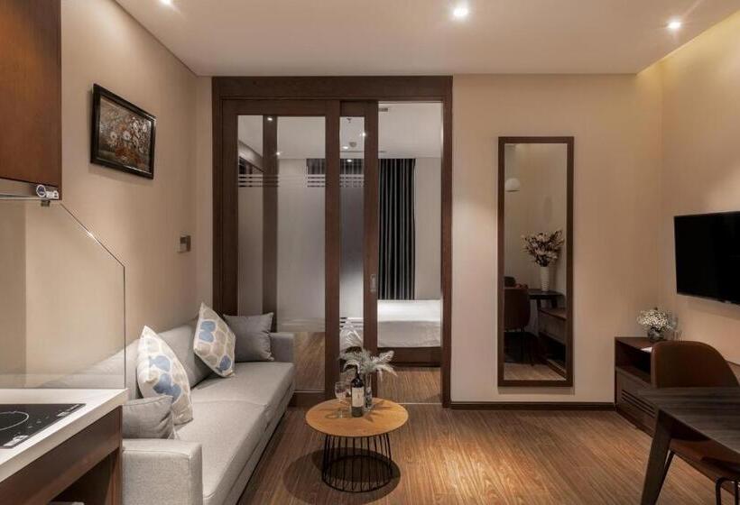 غرفة قياسية مزوَّدة بشُرفة, Dhts Business Hotel & Apartment