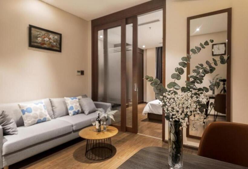 غرفة قياسية مزوَّدة بشُرفة, Dhts Business Hotel & Apartment