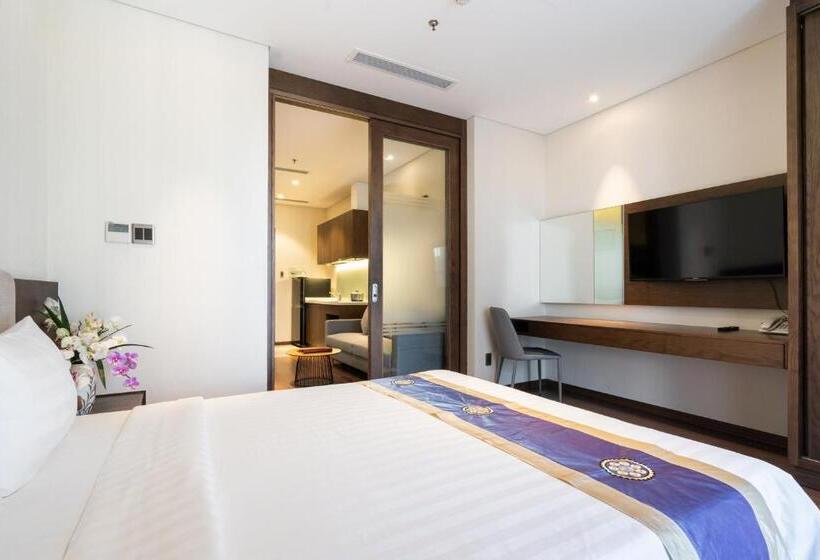 غرفة قياسية مزوَّدة بشُرفة, Dhts Business Hotel & Apartment