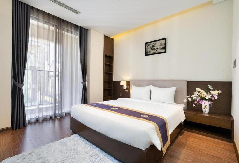 غرفة قياسية مزوَّدة بشُرفة, Dhts Business Hotel & Apartment