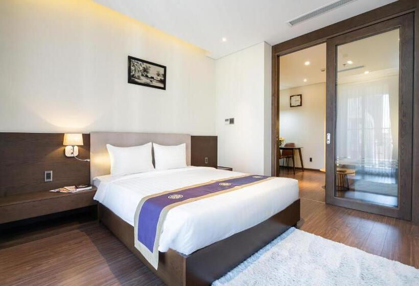 غرفة قياسية مزوَّدة بشُرفة, Dhts Business Hotel & Apartment