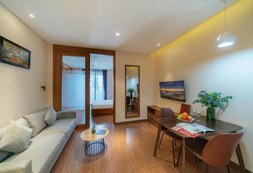 غرفة قياسية مزوَّدة بشُرفة, Dhts Business Hotel & Apartment