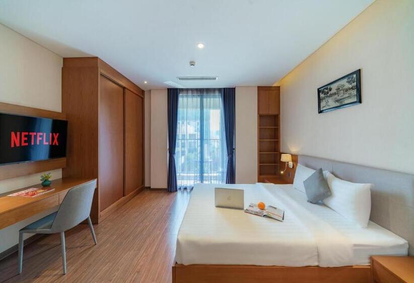 غرفة قياسية مزوَّدة بشُرفة, Dhts Business Hotel & Apartment