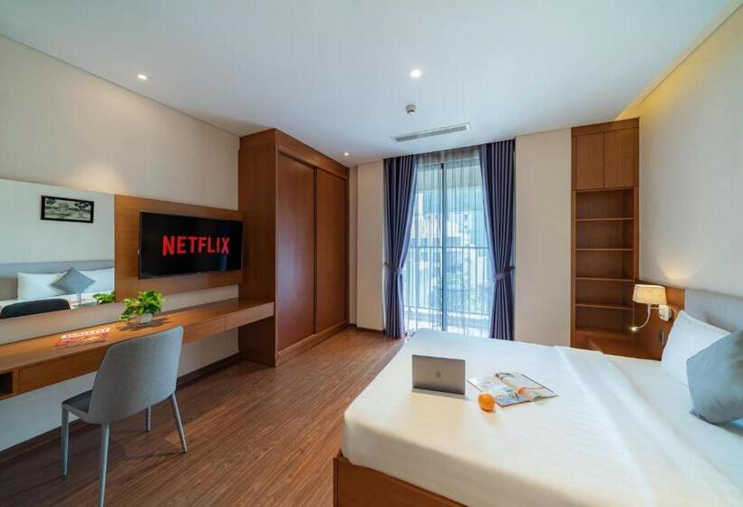 غرفة قياسية مزوَّدة بشُرفة, Dhts Business Hotel & Apartment