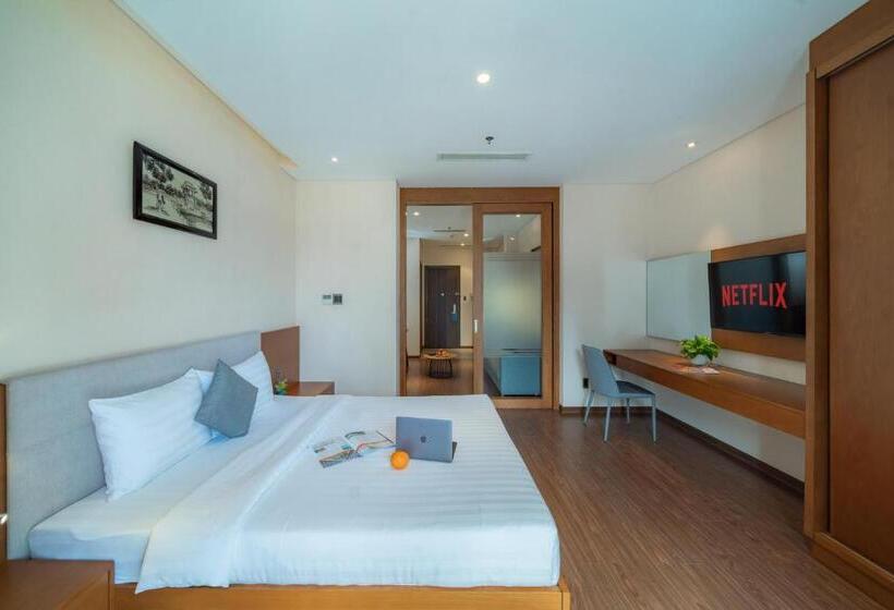 غرفة قياسية مزوَّدة بشُرفة, Dhts Business Hotel & Apartment