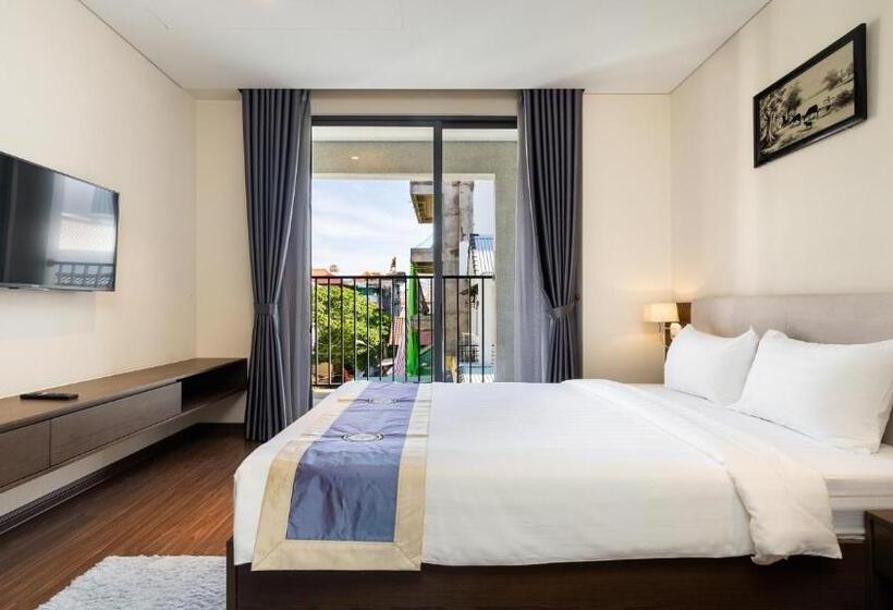 غرفة قياسية مزوَّدة بشُرفة, Dhts Business Hotel & Apartment