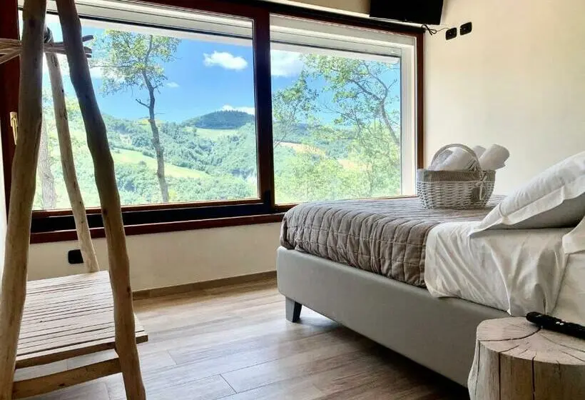 キングサイズベッドのスタンダードルーム, Agriturismo Il Cornio