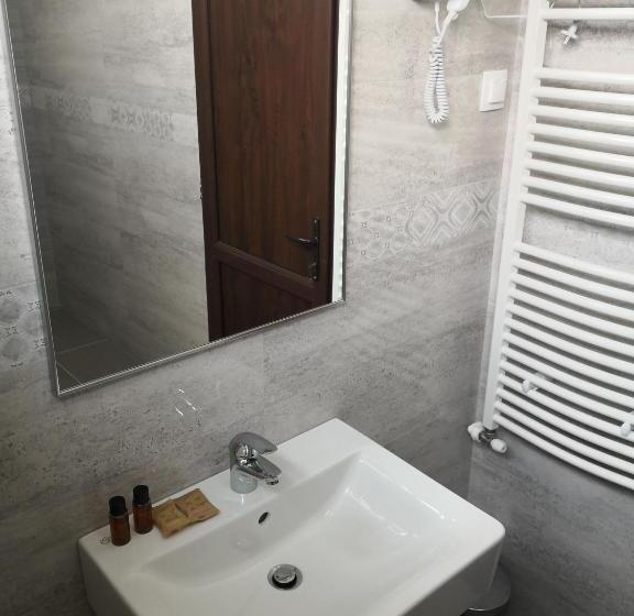 キングサイズベッドのスタンダードルーム, Pensiunea Casa Hortopan