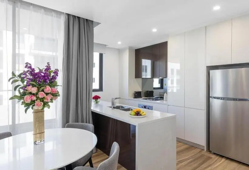デラックススイート２ベッドルーム, Meriton Suites Coward Street, Mascot