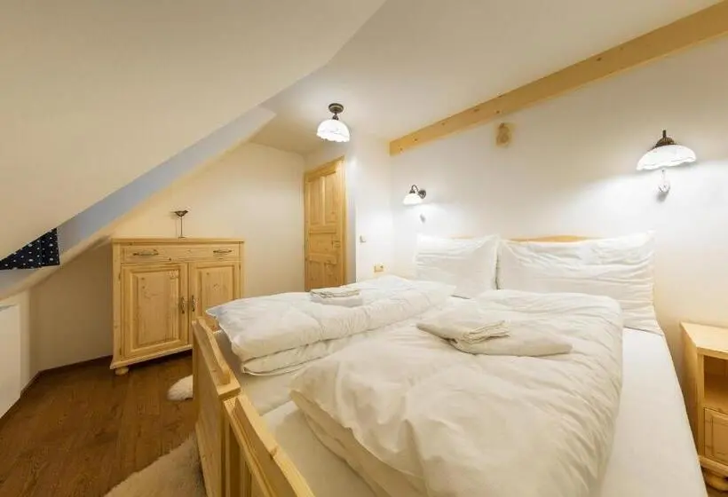 １ベッドルームドゥプレックスアパートメント, Valašské Chalupy Resort
