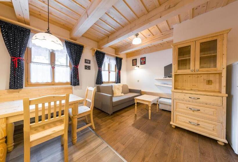 Апартаменты Дюплекс 1 Спальня, Valašské Chalupy Resort